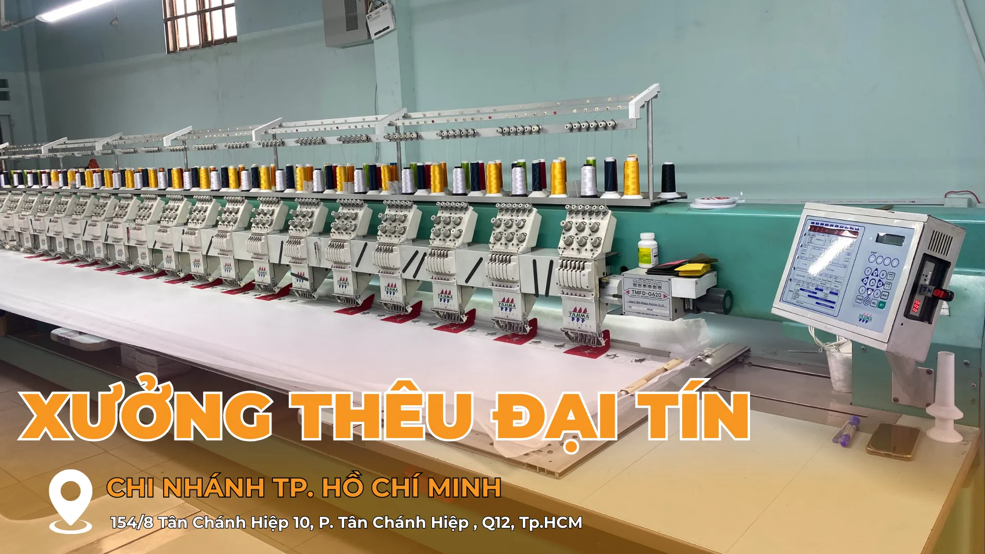 ĐỊA CHỈ XƯỞNG THÊU ĐẠI TÍN