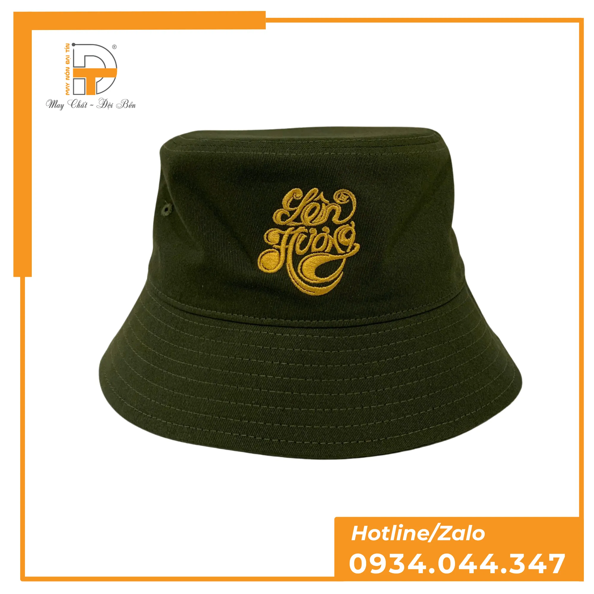 Gia Công Nón Bucket Thiết Kế Riêng 1 xưởng sản xuất nón bucket theo yêu cầu (9)